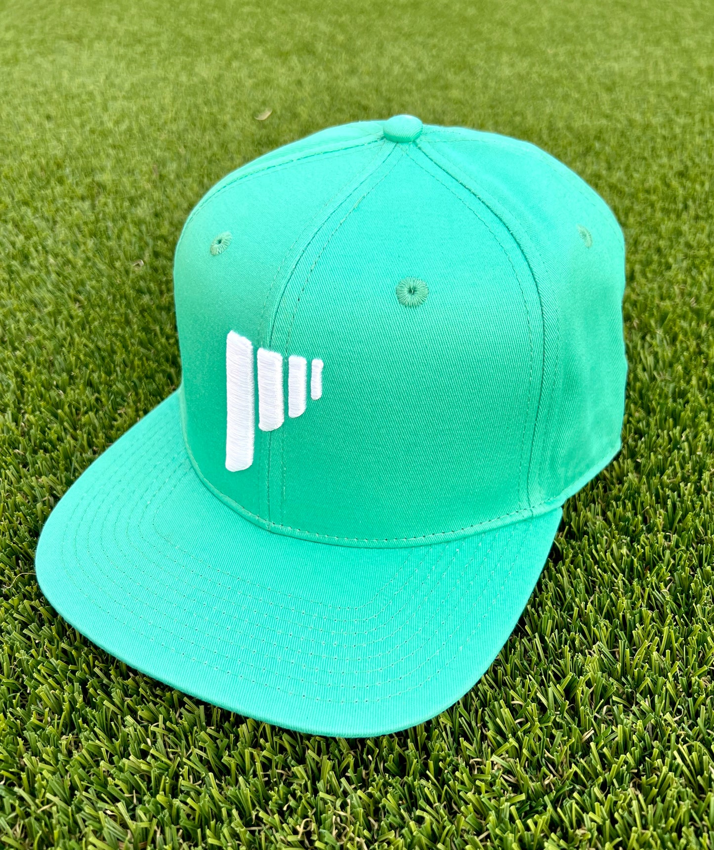 AQUA SNAPBACK