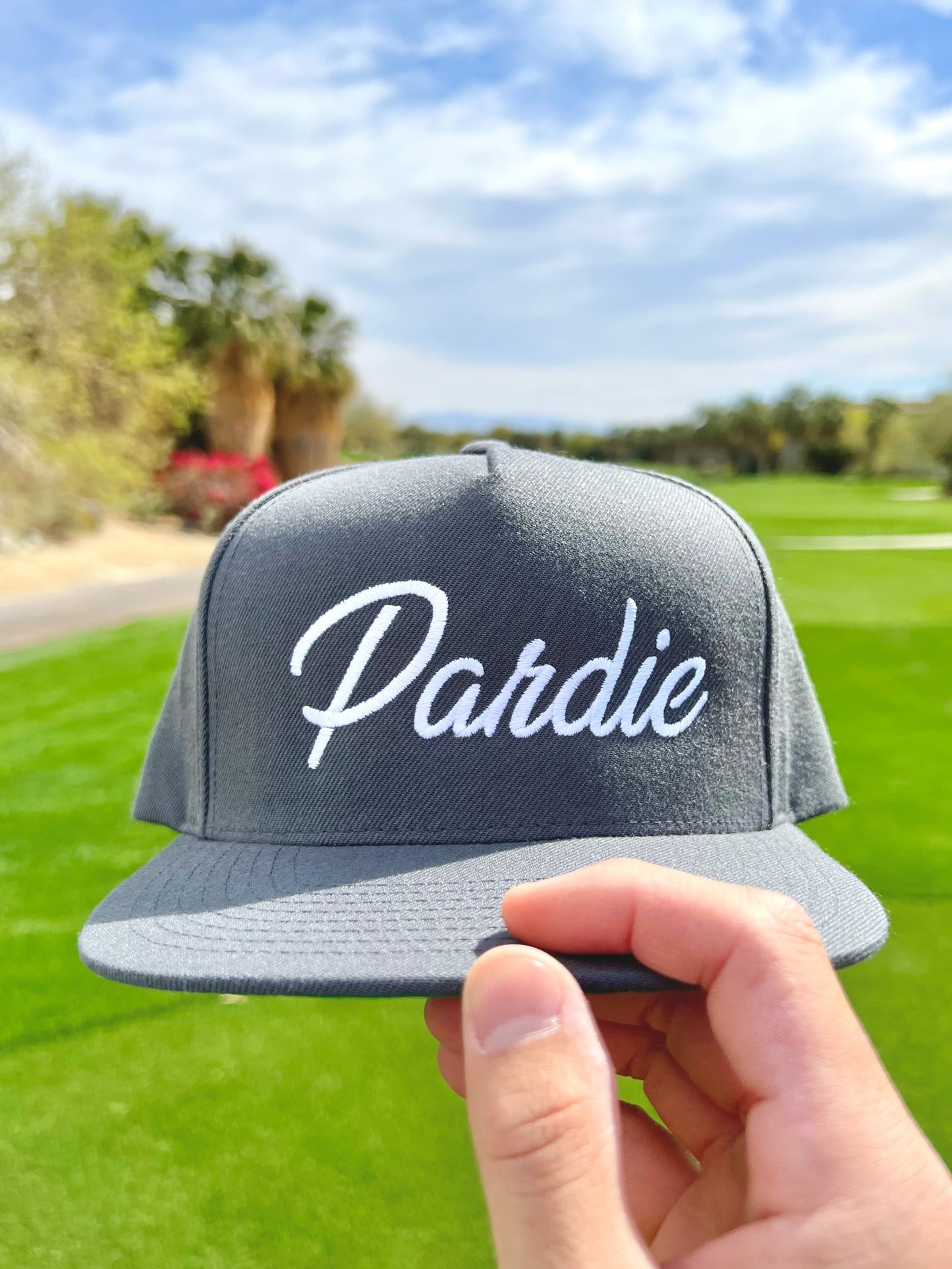 PARDIE SCRIPT SNAPBACK
