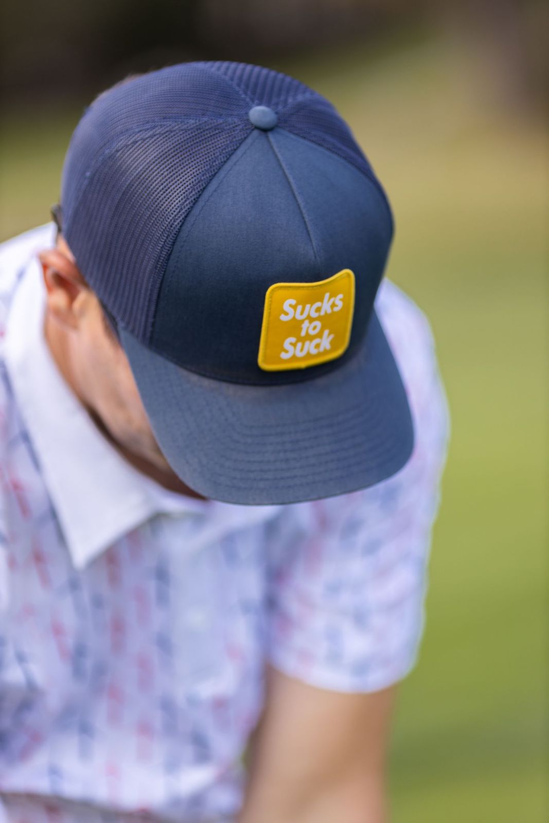 SUCKS TO SUCK TRUCKER HAT